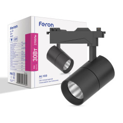 LED track light Feron AL103 30W 4000K black