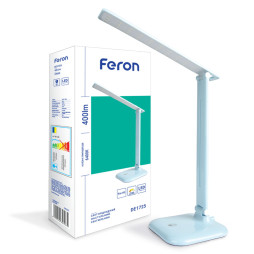 LED table lamp Feron DE1725 9W blue