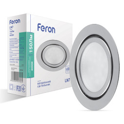 LED lamp Feron LN7 3W 4000K chrome