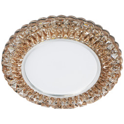 LED recessed light Feron 7315 with backlight brown