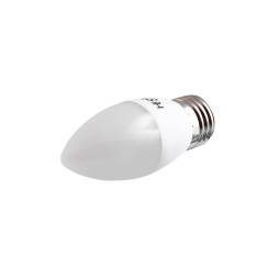 LED bulb E27 C37 6W candle 220V 4000k