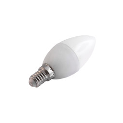 LED bulb E14 C37 6W candle 220V 4000k