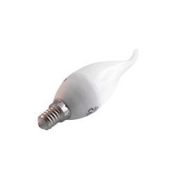LED bulb E14 C37 6W candle in the wind 220V 4000k