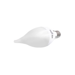 LED bulb E14 C37 6W candle in the wind 220V 4000k