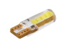 LED car lamp T10-COB-02 silicone white 12V LEDUA