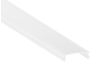 Aluminum profile for LED strip AL-95 2 meters white surface-mounted LEDUA