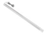 Clip LED plastic for lighting glass shelves 12V/DC 2.4w 500mm, white light, white wire LEDUA