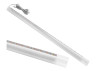 Clip LED plastic for lighting glass shelves 12V/DC 2.4w 500mm, white light, white wire LEDUA