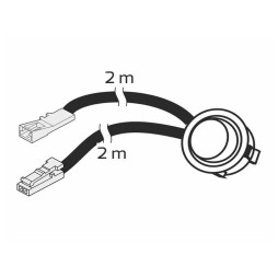 Switch with wire black 12V LEDUA