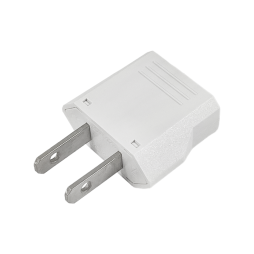 Adapter - adapter 10A (6A) 250V white LMA089 Lemanso (English)