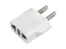 Adapter - adapter 10A (6A) 250V white LMA089 Lemanso (English)