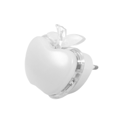 White apple night light 3 LED 220V NL140 Lemanso