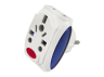 Adapter - adapter tourist white + blue LMA7302 Lemanso