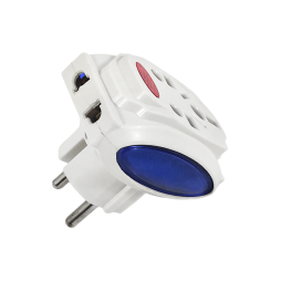 Adapter - adapter tourist white + blue LMA7302 Lemanso
