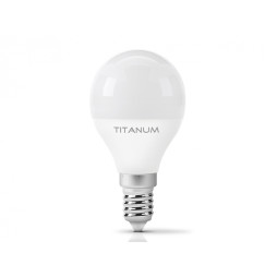 LED lamp G45 6W E14 4100K 220V (TLG4506144) TITANUM