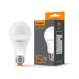 LED bulb A65e 15W E27 3000K 220V (VL-A65e-15273) VIDEX