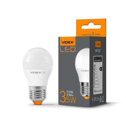 LED bulb G45e 3.5W E27 4100K 220V (VL-G45e-35274) VIDEX