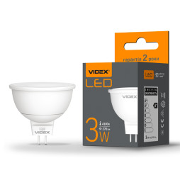 LED lamp MR16e 3W GU5.3 4100K 220V (VL-MR16e-03534) VIDEX