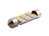 LED car lamp S85-41mm-6pcs 5050 white 24V LEDUA