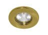 Built-in luminaire Feron DL10 under the lamp gold