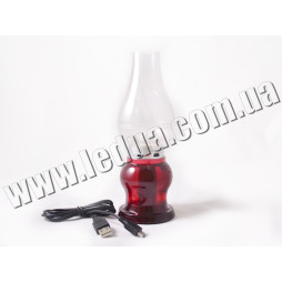 LED table lamp ming Chuikong red