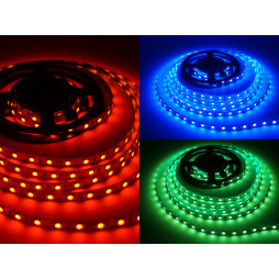 LED strip 5050-60led-10mm-12V 14.4W/m IP20 RGB AVT