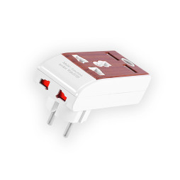 Adapter - adapter with indicator, 2USB 2.1A / LMA324 Lemanso