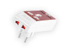 Adapter - adapter with indicator, 2USB 2.1A / LMA324 Lemanso