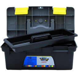 Tool box 10" 255*130*105mm LEMANSO LTL13020 plastic