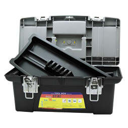 Tool box 14" 355*184*150mm LEMANSO LTL13010 plastic
