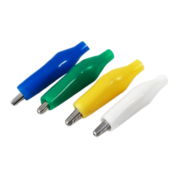 Crocodile in cambric 27mm (1 white+1 blue+1 green+1 yellow) LM9133