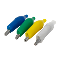 Crocodile in cambric 35mm (1 white+1 blue+1 green+1 yellow) LM9134