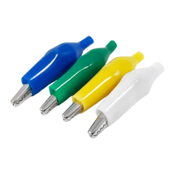 Crocodile in cambric 44.5mm (1 white+1 blue+1 green+1 yellow) LM9135