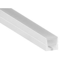 Silicone profile for LED strip 10x10 1 meter overhead SP-1 IP67 with thread (100m in a reel) LEDUA