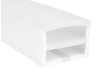 Silicone profile for LED strip 20x11 1 meter overhead SP-4 IP67 with thread (100m in a reel) LEDUA