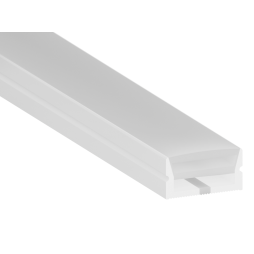 Silicone profile for LED strip 20x11 1 meter overhead SP-4 IP67 with thread (100m in a reel) LEDUA