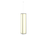 LED vertical pendant light "N110-1000" 80W 360° 4500K gray housing LEDUA
