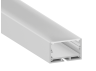 Aluminum profile for LED strip AL-23-1 3 meters white surface-mounted suspended LEDUA