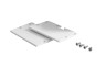 Aluminum profile for LED strip AL-23-1 3 meters white surface-mounted suspended LEDUA