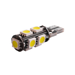 LED car lamp T10-5050-9smd white 12V LEDUA