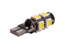 LED car lamp T10-5050-9smd white 12V LEDUA