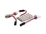 LED car lamp PCB 18smd 3528 white 12V LEDUA