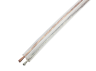 CCA acoustic cable, 2x0.35mm, transparent, 100m Sound Star 7-0206A