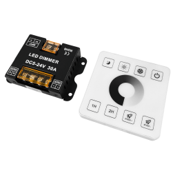 DC5-24V dimmer (15A 2channel) white D-30A-Touch-V2-W OEM