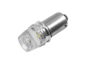LED car lamp BA9S-1W with lens clear desing LED white 12V LEDUA