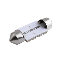 LED car lamp S85-36mm-16smd 2835 white 12V LEDUA