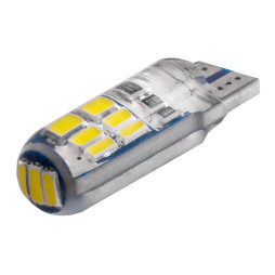 LED car lamp T10-4014-15smd S white 12V LEDUA