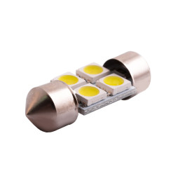 LED car lamp S85-31mm-4pcs 5050 white 24V LEDUA