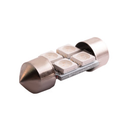 LED car lamp S85-31mm-4pcs 5050 blue 24V LEDUA