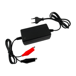 Automatic charger 100-240V for battery 12V - DC 13.8 V/3A+crocodiles LM40406 Lemanso